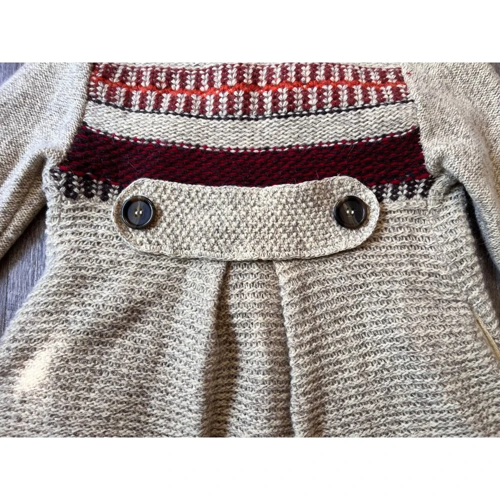 Free People Boho Fringe cardigan browns size XS‎